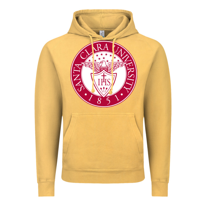 Santa Clara U Vintage Hoodie by linhVisuals | Teevron