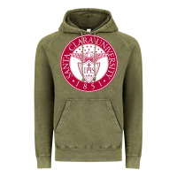 Vintage Olive santa clara u Vintage Hoodie - linhVisuals