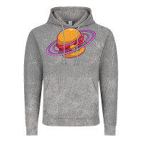 Cloud Rock Burger  Saturn Vintage Hoodie - linhVisuals