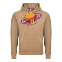 Vintage Coffee Burger  Saturn Vintage Hoodie - linhVisuals