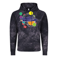 Cloud Black retro graphic design   frank lloyd wright Vintage Hoodie - linhVisuals