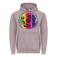 Vintage Zinc two lost souls swimming in a fish bowl Vintage Hoodie - linhVisuals