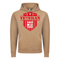 Vintage Coffee veteran made in usa   military Vintage Hoodie - linhVisuals