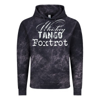 Cloud Black wtf in military speak   saying Vintage Hoodie - linhVisuals
