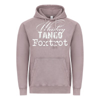 Vintage Zinc wtf in military speak   saying Vintage Hoodie - linhVisuals