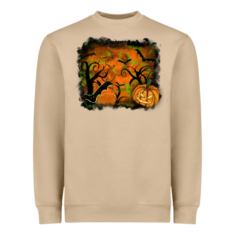 Halloween Background Heavyweight Sweatshirt by RanaPortraitStore | Teevron