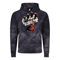 Cloud Black Judas Of Priest - British Steel Vintage Hoodie - linhVisuals