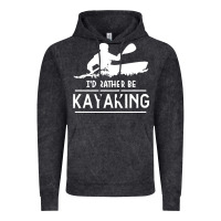 Vintage Black kayaking t  shirt i' d rather be at the lake kayaking t  shirt Vintage Hoodie - linhVisuals
