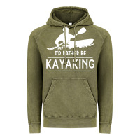 Vintage Olive kayaking t  shirt i' d rather be at the lake kayaking t  shirt Vintage Hoodie - linhVisuals