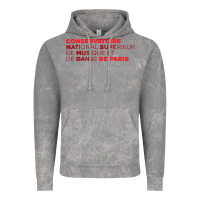 Cloud Rock logocnsmdp conservatoire de paris Vintage Hoodie - linhVisuals