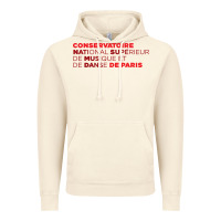 Vintage Artic logocnsmdp conservatoire de paris Vintage Hoodie - linhVisuals