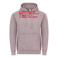 Vintage Zinc logocnsmdp conservatoire de paris Vintage Hoodie - linhVisuals