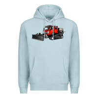 Blue Mist snowcat Premium Hoodie - Artiststas