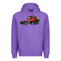 Purple snowcat Premium Hoodie - Artiststas