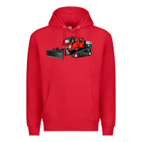 Red snowcat Premium Hoodie - Artiststas
