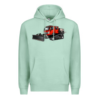 Seafoam snowcat Premium Hoodie - Artiststas