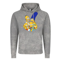 Cloud Rock simpson Vintage Hoodie - linhVisuals