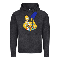 Vintage Black simpson Vintage Hoodie - linhVisuals