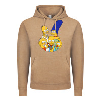 Vintage Coffee simpson Vintage Hoodie - linhVisuals