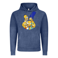 Vintage Denim simpson Vintage Hoodie - linhVisuals