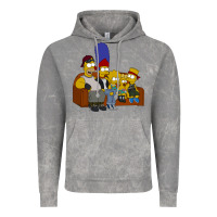 Cloud Rock simpson family Vintage Hoodie - linhVisuals