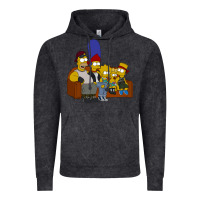 Vintage Black simpson family Vintage Hoodie - linhVisuals
