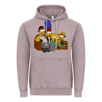 Vintage Zinc simpson family Vintage Hoodie - linhVisuals