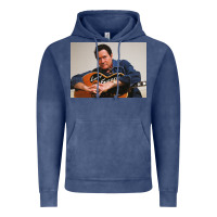 Vintage Denim lefty frizzell's music collected in ne Vintage Hoodie - linhVisuals