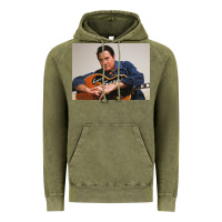 Vintage Olive lefty frizzell's music collected in ne Vintage Hoodie - linhVisuals