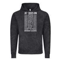 Vintage Black JOY DIVISION - UNKNOWN PLEASURES Vintage Hoodie - linhVisuals