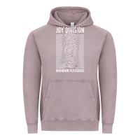 Vintage Zinc JOY DIVISION - UNKNOWN PLEASURES Vintage Hoodie - linhVisuals