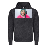 Vintage Black chinese rappers beef with lil pump Vintage Hoodie - linhVisuals
