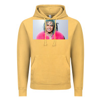 Vintage Mustard chinese rappers beef with lil pump Vintage Hoodie - linhVisuals