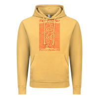 Vintage Mustard JOY DIVISION - UNKNOWN PLEASURES - JAPANESE Vintage Hoodie - linhVisuals