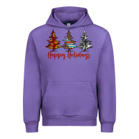 Tulip happy holidays christmas trees Urban Hoodie - Jasminsmagicworld