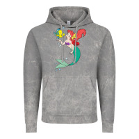 Cloud Rock ariel mermaid Vintage Hoodie - linhVisuals