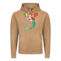 Vintage Camel ariel mermaid Vintage Hoodie - linhVisuals