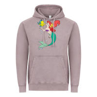 Vintage Zinc ariel mermaid Vintage Hoodie - linhVisuals