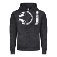 Vintage Black dj music tshirt Vintage Hoodie - linhVisuals