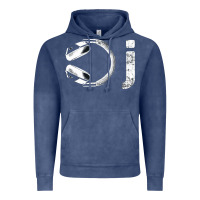 Vintage Denim dj music tshirt Vintage Hoodie - linhVisuals