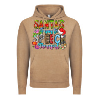 Festive Speech Therapist Tribute Vintage Hoodie | Teevron