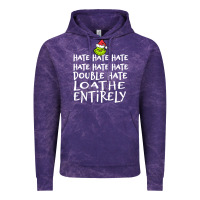 Loathe Entirely Grinch For Light Hate Hate Hate Happy Christmas Vintage Hoodie | Teevron