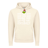 Vintage Artic Loathe Entirely Grinch For Light Hate hate hate happy christmas Vintage Hoodie - linhVisuals
