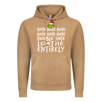 Vintage Camel Loathe Entirely Grinch For Light Hate hate hate happy christmas Vintage Hoodie - linhVisuals