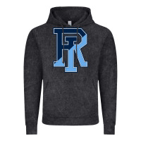 Vintage Black Rhode Island Gifts, Rams Vintage Vintage Hoodie - linhVisuals