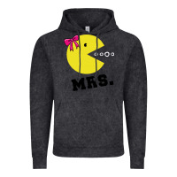 Vintage Black Mrs Pacman Vintage Hoodie - linhVisuals