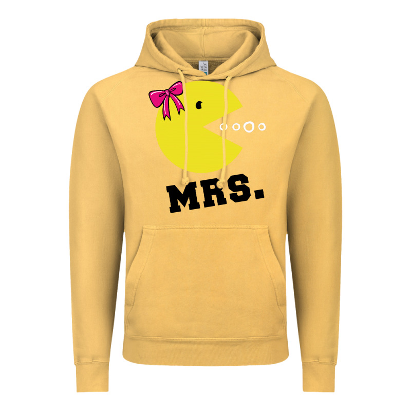 Mrs Pacman Vintage Hoodie by linhVisuals | Teevron