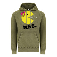 Vintage Olive Mrs Pacman Vintage Hoodie - linhVisuals