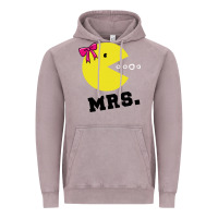 Vintage Zinc Mrs Pacman Vintage Hoodie - linhVisuals
