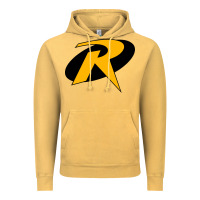 Vintage Mustard Robin Vintage Hoodie - linhVisuals